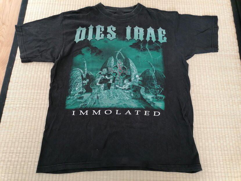 

DIES IRAE группа Immolated Music Унисекс хлопковая футболка UB249 3XL