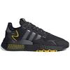 Adidas Originals Nite Jogger Retro Sports Cushioning Low-Top Lifestyle Sneakers Unisex sneakers Black Gray Yellow FV6571