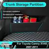 For Toyota Camry XV40 2007-2011 Car Trunk Storage Partition Box Side Storage Auto Part Interior Accessories Tools Rear Sorting