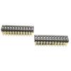 12-Position 2.54mm Pitch Direct Plug-in Toggle Dip Switch