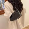 Women's Patent Leather Handbag Versatile Fashion Shoulder Casual Commuting Bags Girl Brand Designer Zipper Handbag