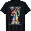 Voltron Retro Defender Space Distressed T-Shirt