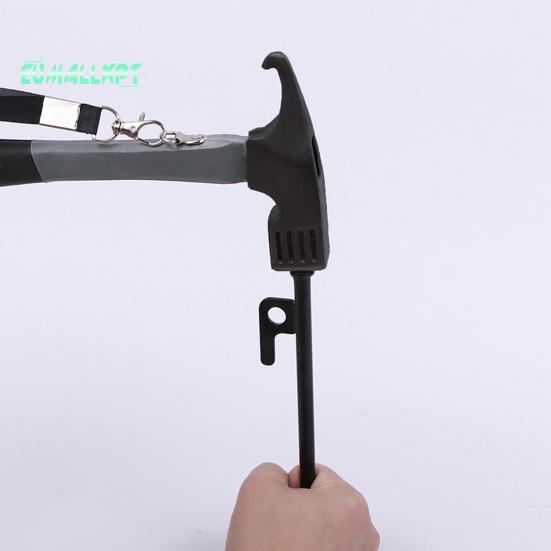 Camping Hammer with Stake Puller Ergonomic Handle Rustproof Corrosion Resistant Outdoor Tent Hammer Camping Supplies