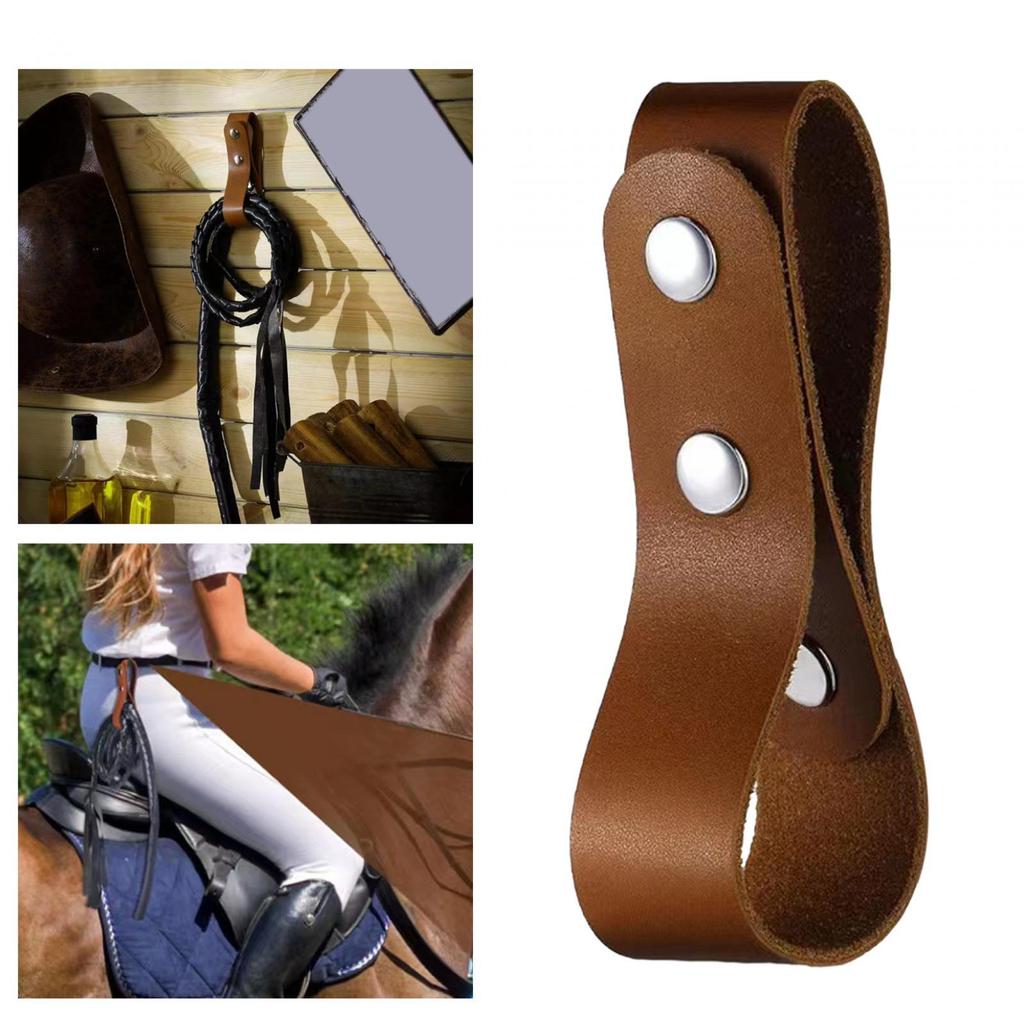 Hanging Accessories, Holder, Sturdy Bullwhip Whips, Loop Whips And Crop Belt for Riding Crops,