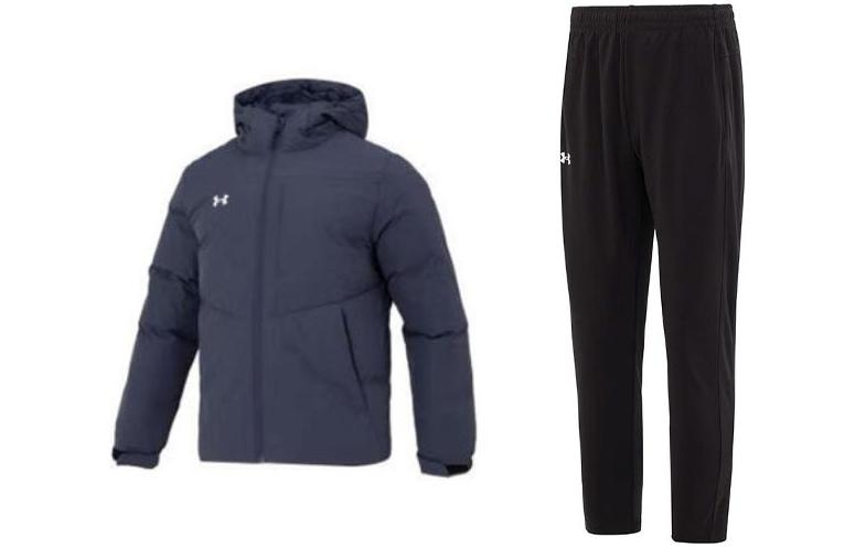 Under Armour Casual Sportswear Men s Hooded Moderate 23600801-013+23600703-001 S