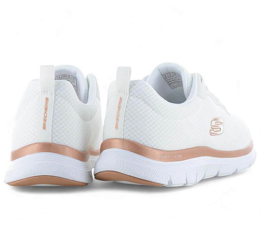 Skechers Flex Appeal 4.0 Brilliant View - Damen Sneakers Schuhe Weiß 149303-WTRG ORIGINAL