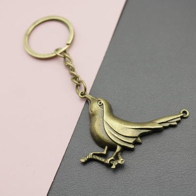 Xiyin Einfacher Fliegender Vogel Schlüsselanhänger Anhänger