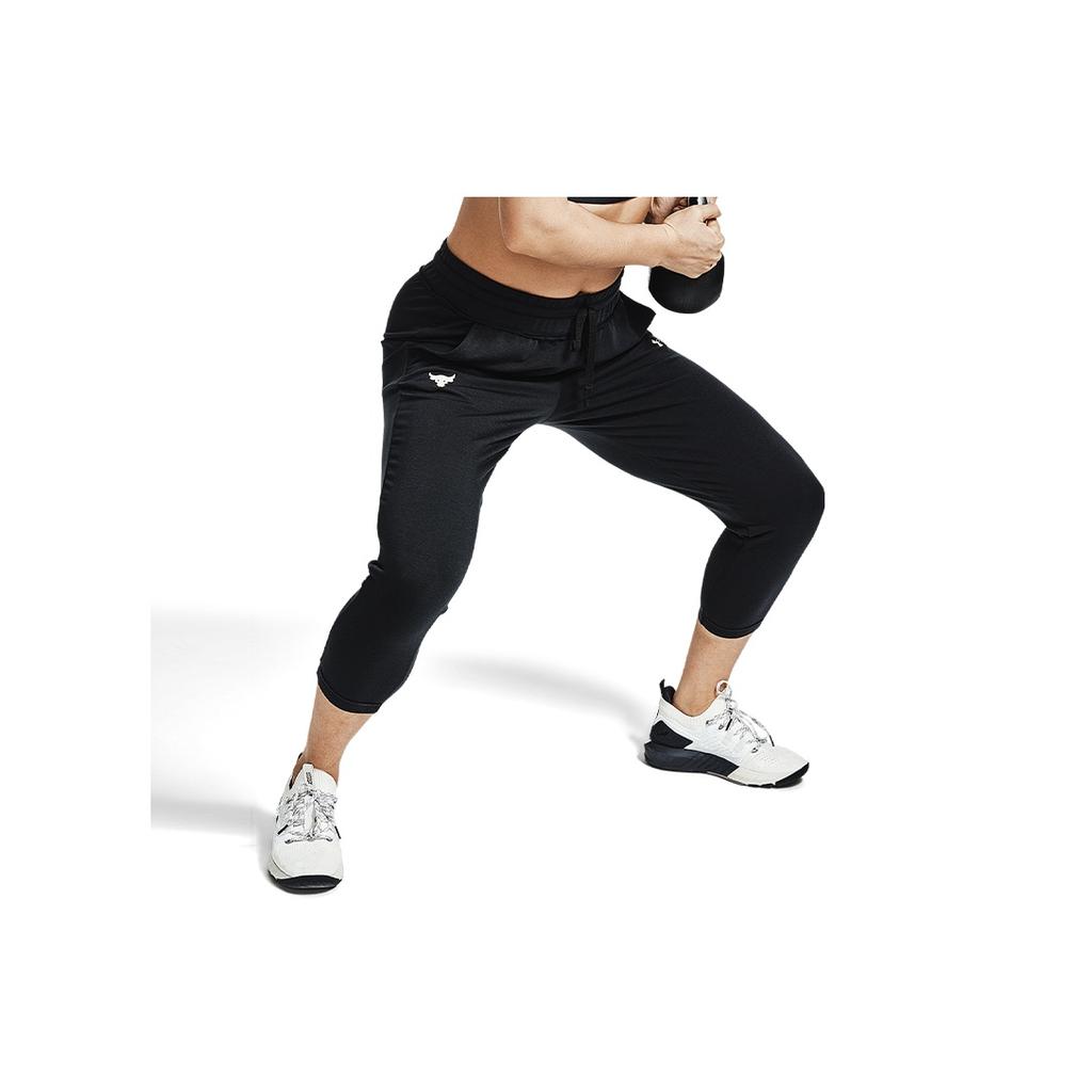 Under Armour Pantalones Deportivos Sueltos con Estampado de Logo para Mujer Parte Inferior Negro 1361060-001