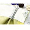 30Pcs Premium Steel Curtain Hanging Hooks White Window Rings Durable Home Decor Curtain Accessories.