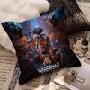 Warframes Gamer Pillow Gift Home Office Decoration Pillow Bedroom Sofa Car Cushion CoverPillow Case