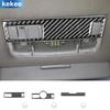 For VW Golf 4 MK4 1999 2000 2001 2002 2003 2004 Reading Light Panel Cover Real Carbon FIber Sticker Vehicle Interior Accessories