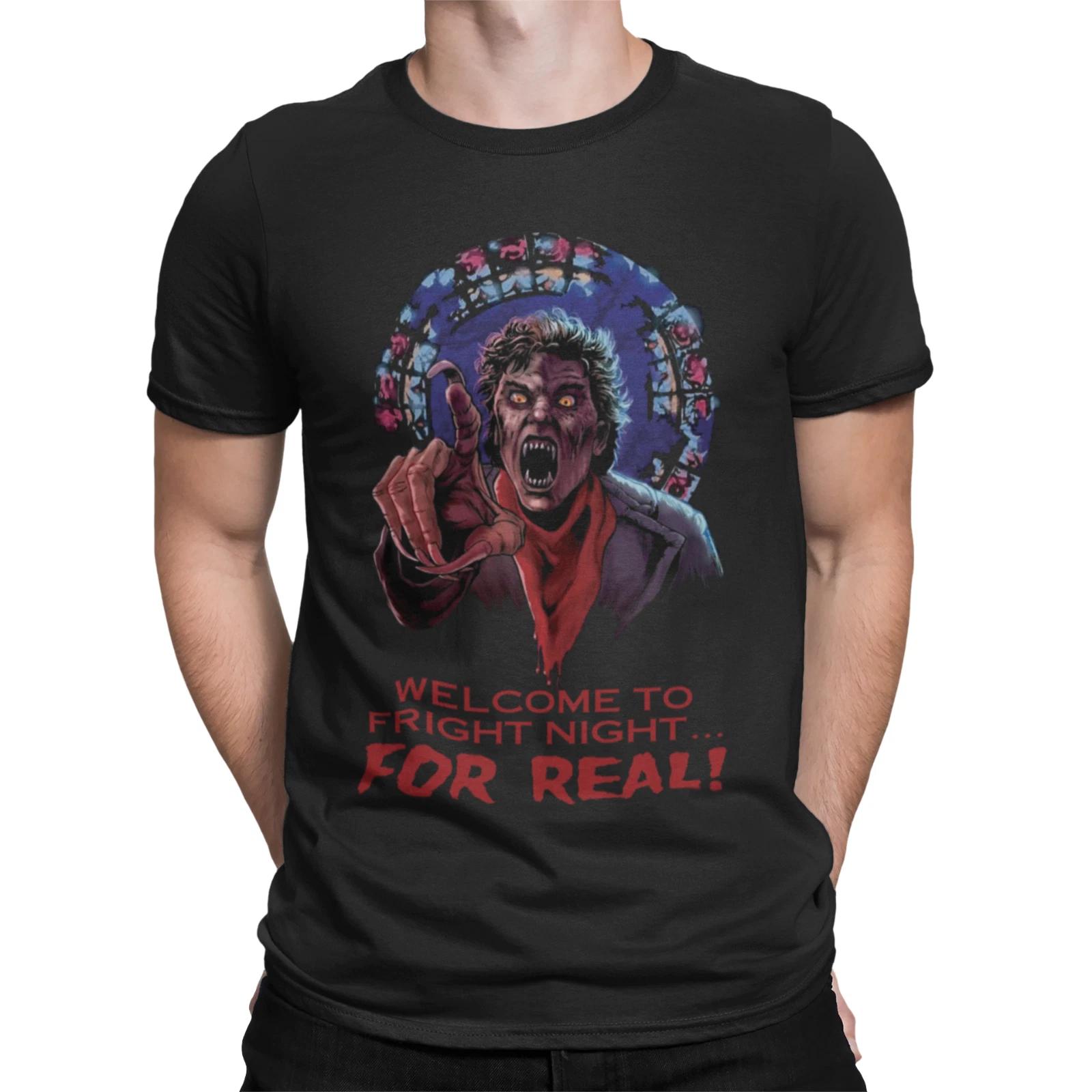 fright night horror Christmas birthday sci fi film movie t shirt L
