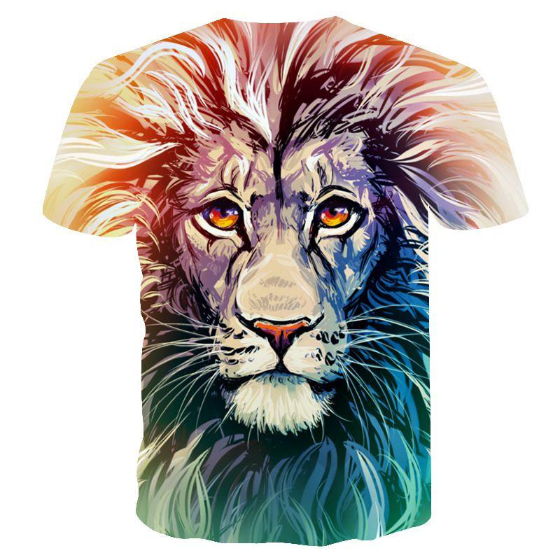 Premium Quality Lion Animal 3d Print T-shirt For Men And Women In All Sizes
