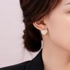 New Korean  Sweetness Luxury High Quality Love Earrings Girlfriend Gifts Banquet Women's Jewelry Earrings 2025