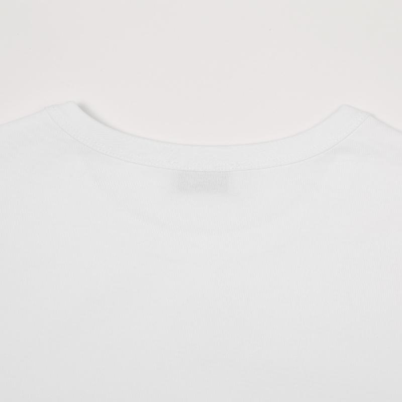 Playboo Simple Patch Tee White