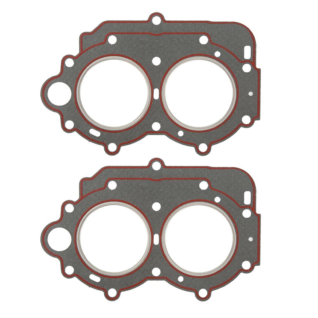 2Pcs Outboard Engine Cylinder Head Gasket Plastic 63V‑11181‑A1 for 2 Stroke 15 HP Boat