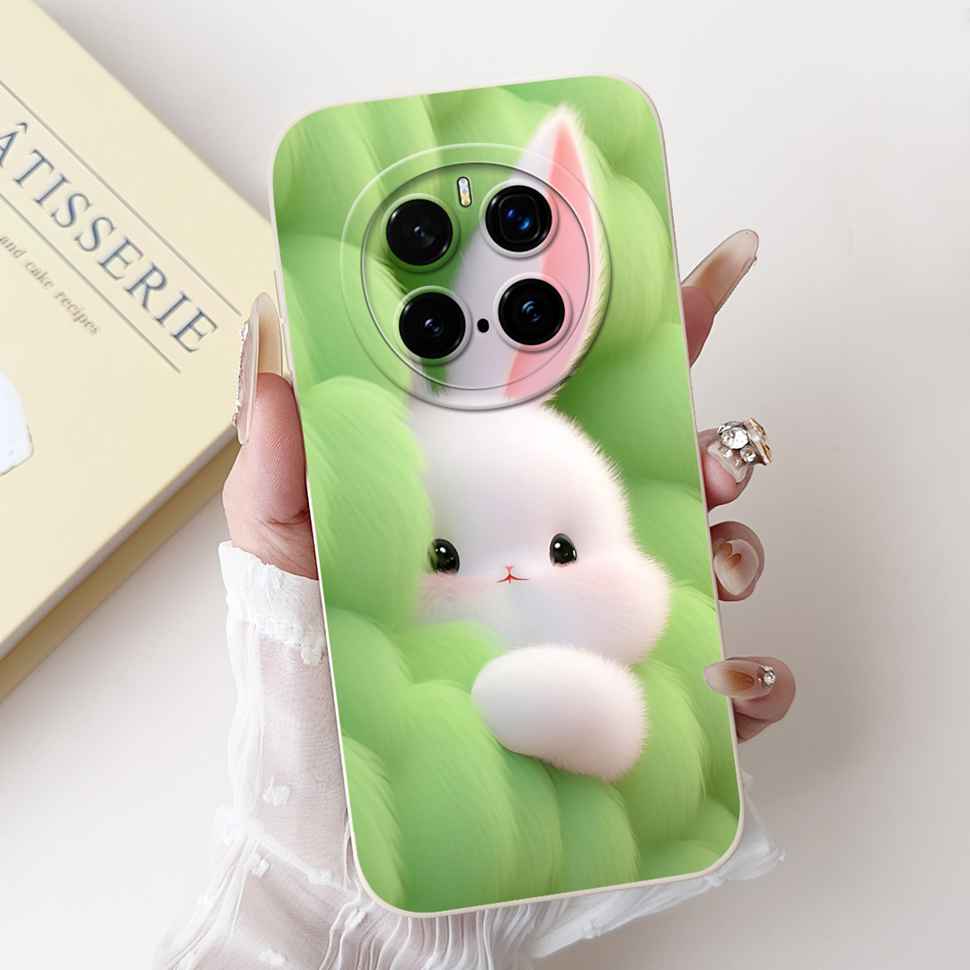 For Honor Magic7 Pro Case PTP-N49 Luxury Painted Cover Soft Silicone Phone Case For Honor Magic7 Magic 7 Pro Cover Funda Housing