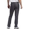 Adidas Solid Color Logo Print Zip-Up Casual Pants Men Bottoms Black FJ9859