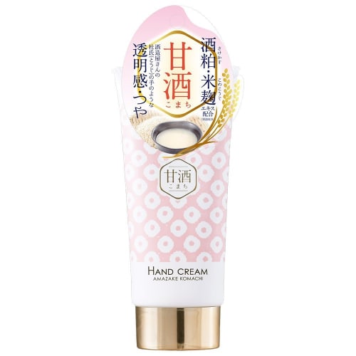 Cosmetex Roland Amazake Komachi Sake Lees and Rice Koji Extract Hand Cream 80g