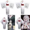 Demon Slayer Twelve Kizuki Rui Cosplay Costume Kimono With Polyester And Cotton Material