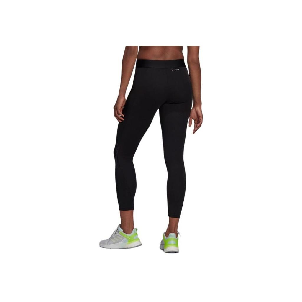 Adidas Sports Casual Breathable Fitness Leggings Women Bottoms Black GS1346