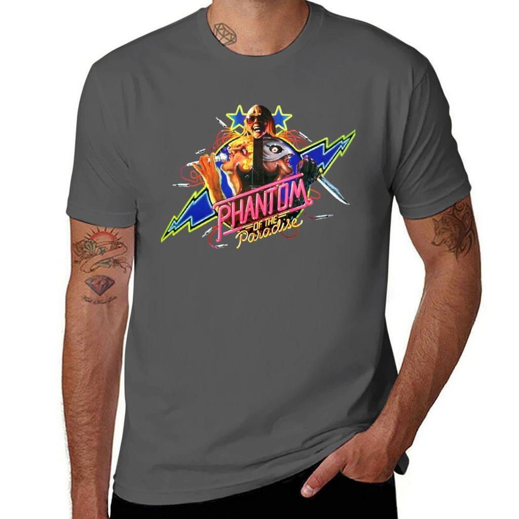 Phantom of the Paradise Poster T-Shirt Casual Light Summer Short Sleeve Top