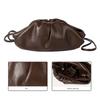 Dumpling Bags for Women Clutch Purses,Slings Bag Soft Pu Leather Cloud Handbag Ruched Shoulder Bag