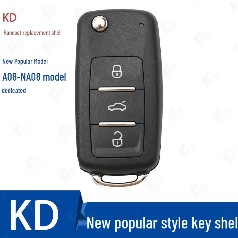 KD VVDI TY Sub-Key Replacement Shell for B5 A6 DS Hyundai Folding Blade