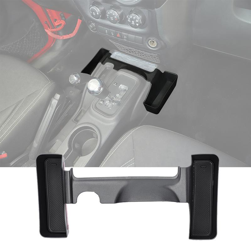 Gear Shift Side Organizer Tray for Jeep Wrangler JK Rubicon 2011-2017 Center Control Storage Tidying Car Interior Accessories