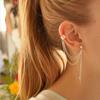 7Pcs/5Pcs Set Minimalist Ear Cuffs Tassel Earrings for Women Cuff Ear Clips Earring Climbers Earcuffs Fake Studs Stud Earring