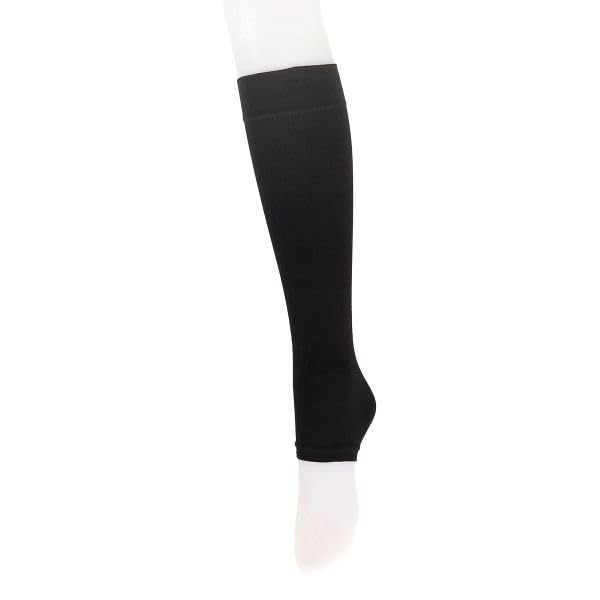 Shirohato Free Fit Sleep Room High Compression Socks Sizes Socks, Socks, (Black, 5L-6L)
