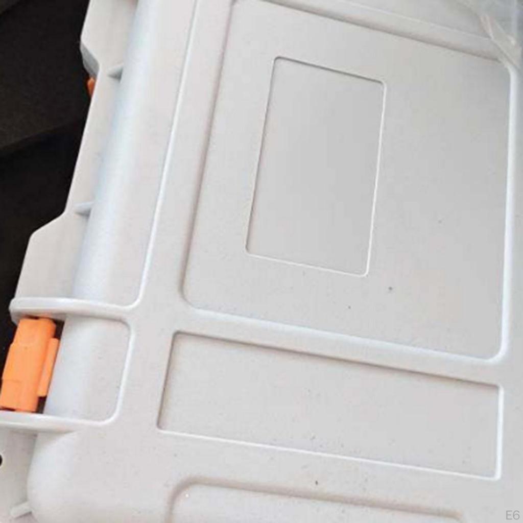 Hard Carrying Case Organizer Box Tool Storage with Foam Insert for Accessories Camera
