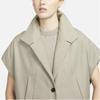 Nike Solid Color Buttonless Sleeveless Windbreaker Women Outerwear Stone DH2957-230