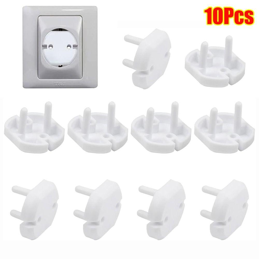 Plastic Safe Lock Cover Two Phase Socket Covers New Socket Security Cover Baby Child Safety