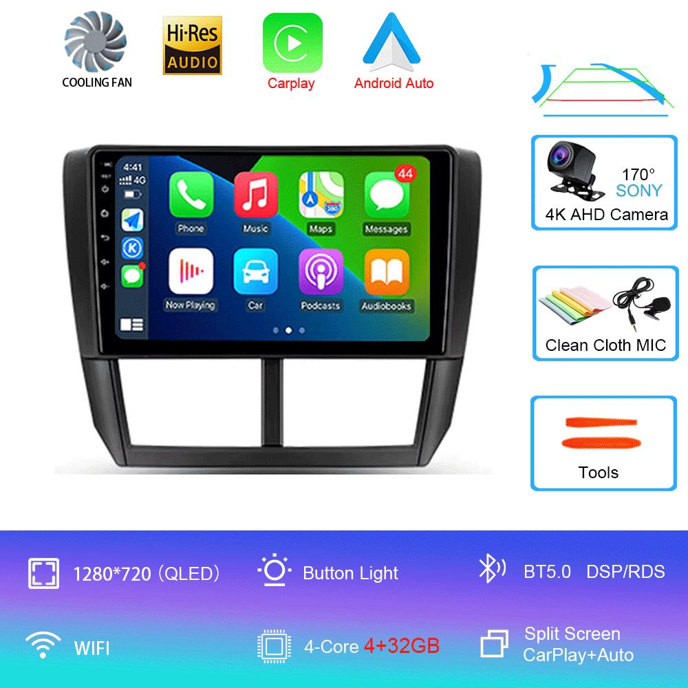 

Автомобильный радиоприемник Android 14 для Subaru Forester 3 SH 2007-2013, для Subaru Impreza GH GE 2007-2011, мультимедийный видеоплеер Navigatio