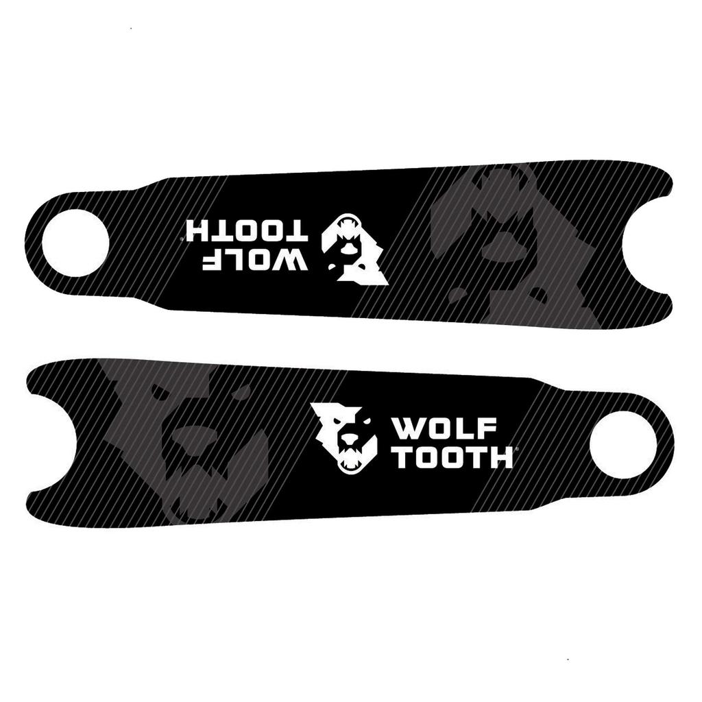 Wolf Tooth Crankskins Crankarm Protectors Black V2
