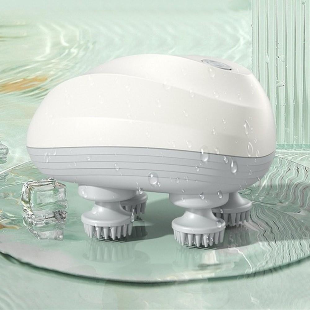 USB Rechargeable Scalp Massager Deep Tissue Head Massage Machine  Health Care
