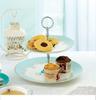 Creative European Bone China Tea Set: Cup, Saucer, Teapot, Dessert Plate, Double-Layer Fruit Bowl, Mix & Match