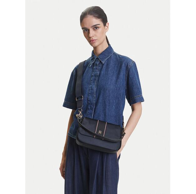 Сумка Tommy Hilfiger Tommy Hilfiger Poppy Conv. Crossover Corp AW0AW17168 тёмно-синий