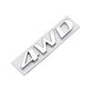 Logo 4WD in Metallo 3D Adesivi Decalcomanie Emblema Distintivo per Portellone Posteriore Parafango Auto Styling Accessori Per Hyundai IX25 IX35 Tucson Santafe