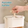 Double Layer Ice Molds With Storage Bin and Lid Easy Press Release Ice Cubes Tray Large Capacity For Freezer Storage