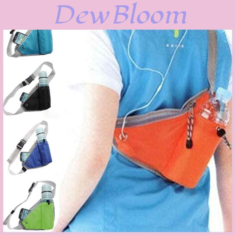 Lightweight Running Fanny Pack With Headset Hole Perfect For Hiking And Camping