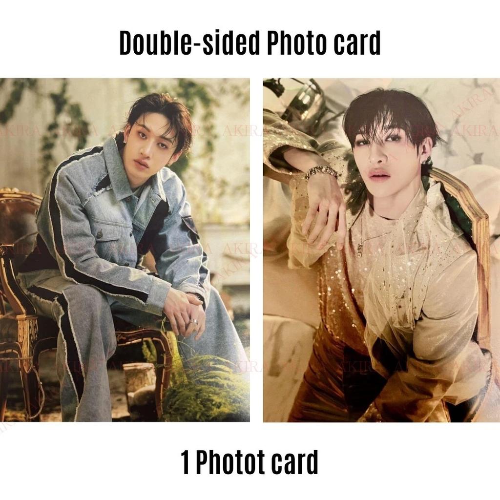 STRAY KIDS JAPÓN 3er MINI ÁLBUM Hollow TARJETA FOTOGRÁFICA DEL ÁLBUM POB DE JAPÓN LUCKYDRAW