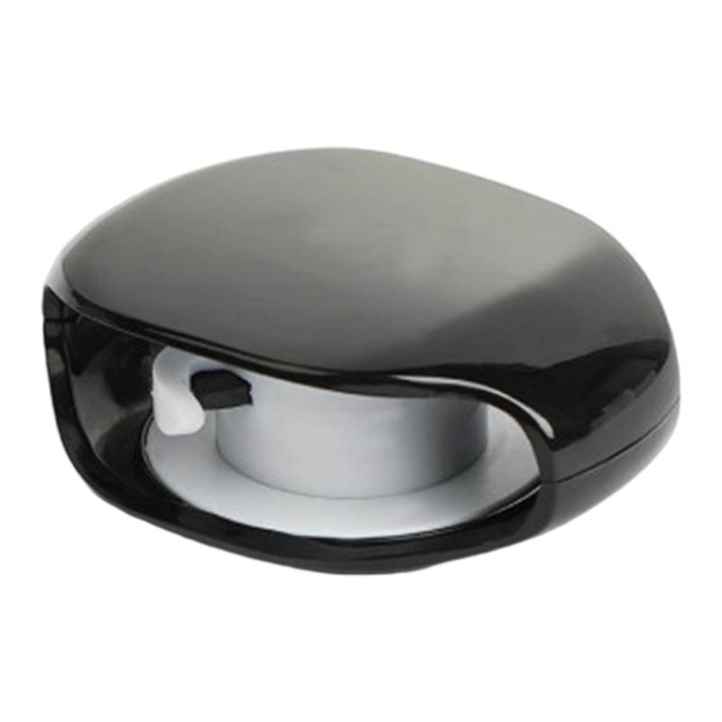 Rewinding Cable Management Case for Charging Wires Headphones Accessories Sturdy Plastic Metal Construction