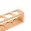 5/6 Holes Wooden Essential Oils Storage Rack Fits 30Ml Bottles Tabletop Display Stand For Aromatherapy Bottles Storage
