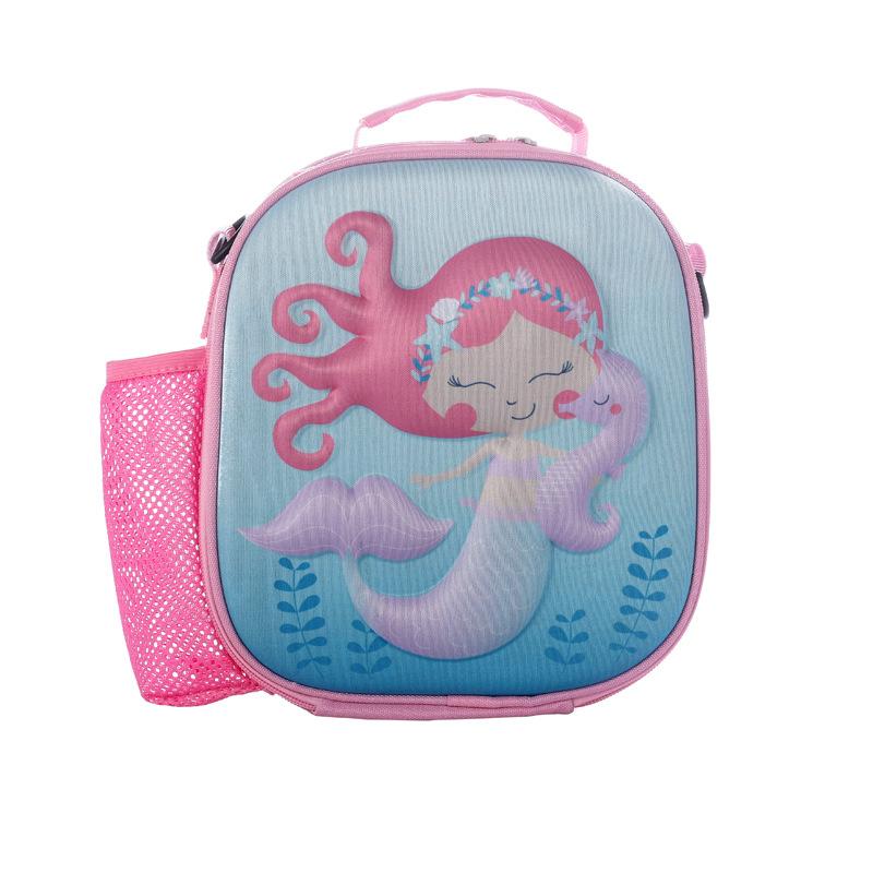 

Ручная сумка-термос из ткани Оксфорд с диагональным ремнем розовый