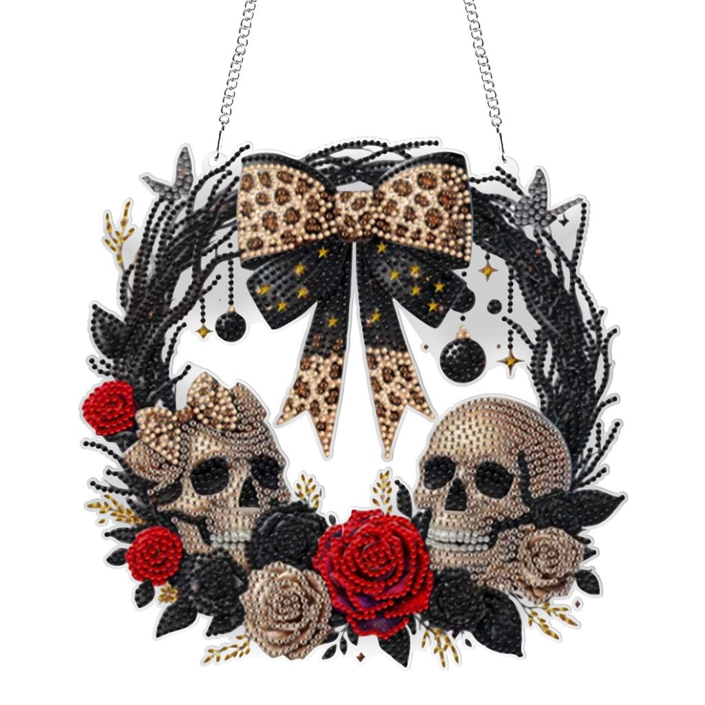 Halloween 5D Kits for Adults, DIY Hanging Decor, Gift for Home Wall Decoration