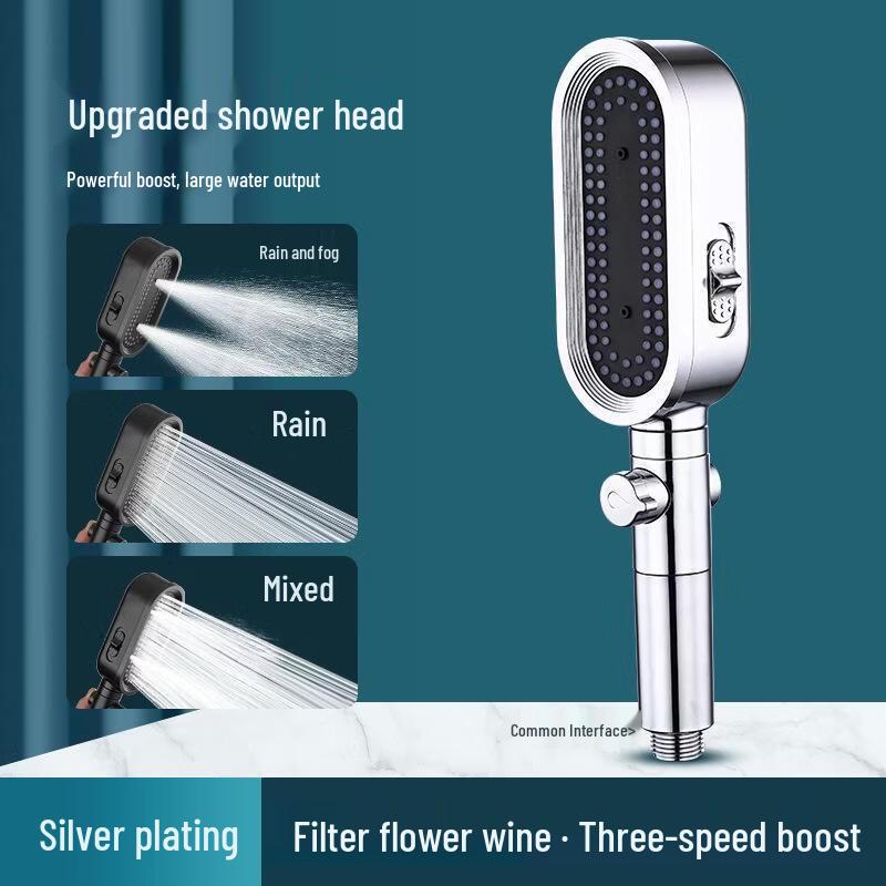 LANGZHIWEN Pressurized Handheld Shower Head