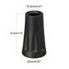 PATIKIL 2pcs Trekking Pole Tip Mountaineering Ski Cane Replacement Cap
