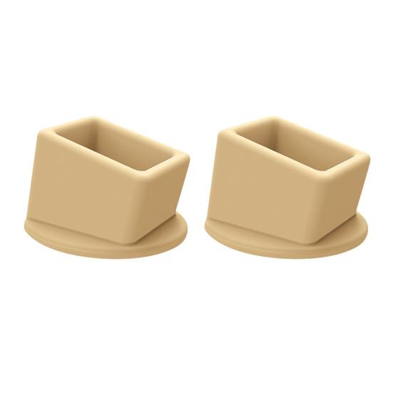 2Pcs Car Seat Belt Buckles Holder Universal Silicone Easy Access Vehicle Seatbelt Booster Automotive Safety Belt Fixer Accessories